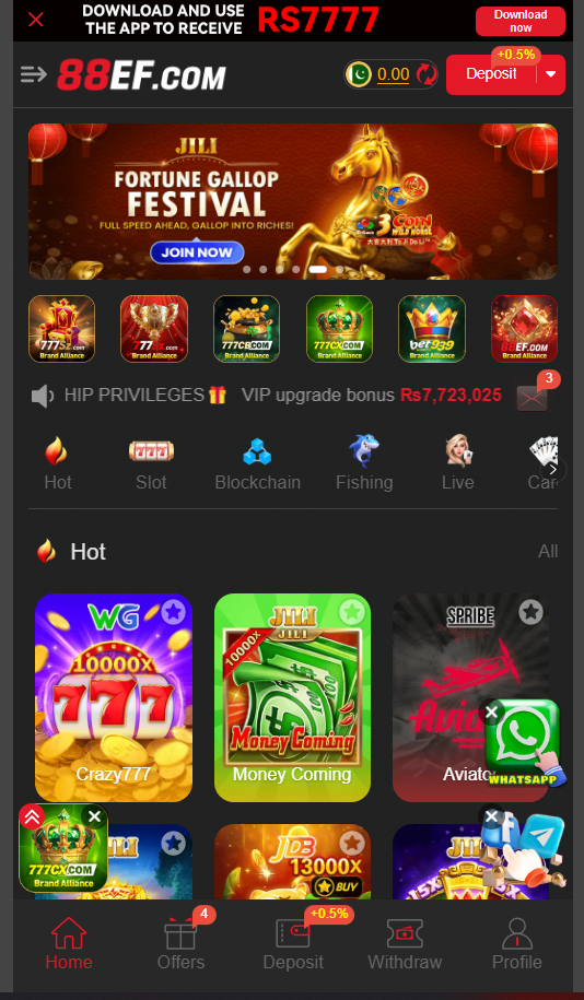 88EF Game Download APK (Real Earning App) For Pakistan 2026