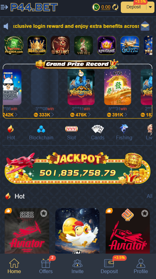 P44Bet Game Download APK Latest Version (Free Money App)