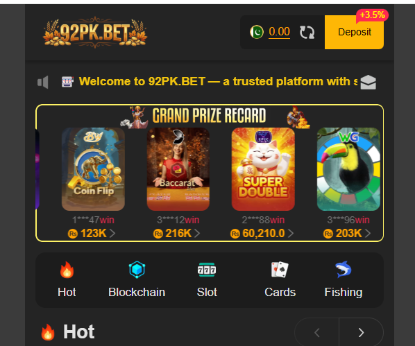 92PK Game Download APK New Earning App For Pakistan Official App Version 2.3