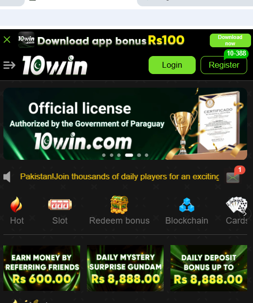 10Win Game Download APK (Real Money App) For Android Official App Version 2.0